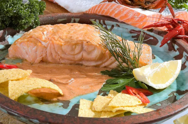 Laxfisk — Stockfoto