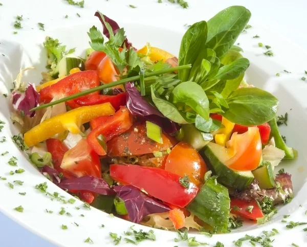 Gemengde groenten Salade — Stockfoto