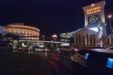 Las vegas, Amerika Birleşik Devletleri - caesars palace otel cephe