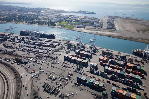 Port d'Oakland - Oakland, Californie, États-Unis — Photo
