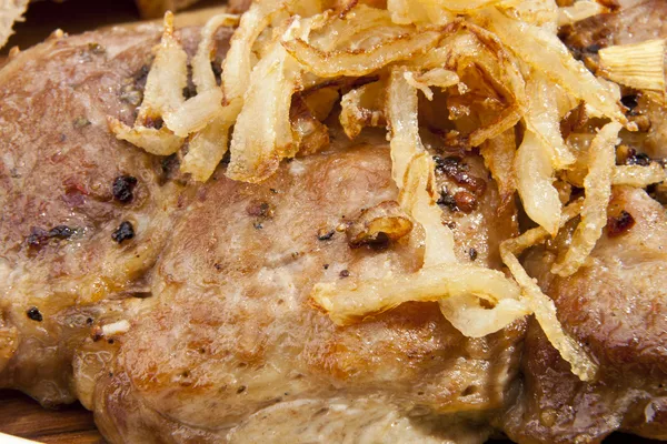 Kavrulmuş domuz eti sığır filetosu — Stok fotoğraf