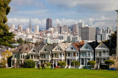 san francisco, Amerika Birleşik Devletleri - 1 Kasım 2012: boyalı hanımlar san f