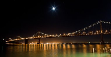 san francisco defne köprü gece