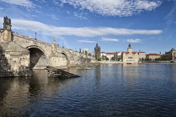 Prague Charles bridge — Stock Photo, Image