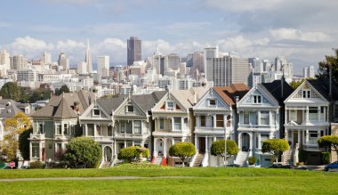 san francisco, Amerika Birleşik Devletleri - 1 Kasım 2012: boyalı hanımlar san f