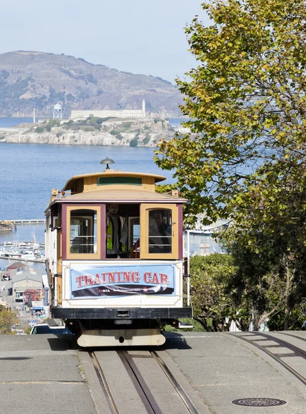 San Francisco - 2. November: die Seilbahn, 2. November, — Stockfoto