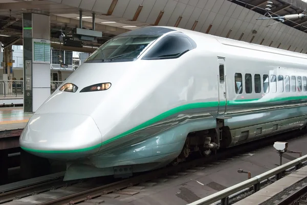 Shinkansen kula tåget — Stockfoto