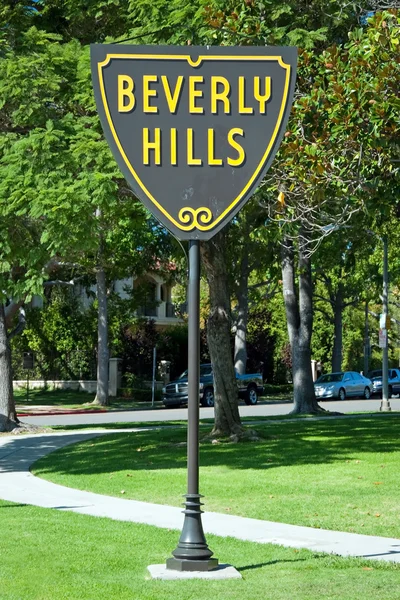 Panneau de Beverly Hills au parc de Los Angeles — Photo