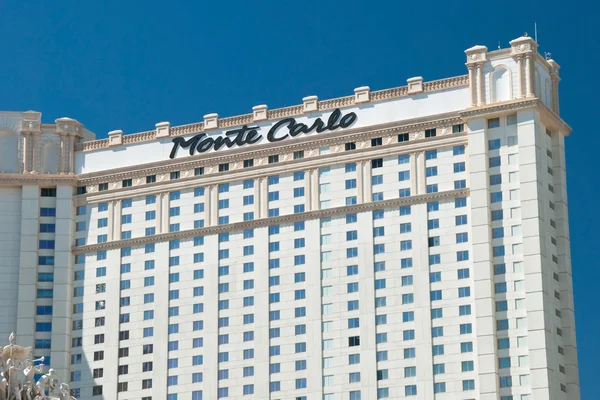 Готель Monte Carlo на Лас-Вегас-Стріп в штаті Невада — стокове фото