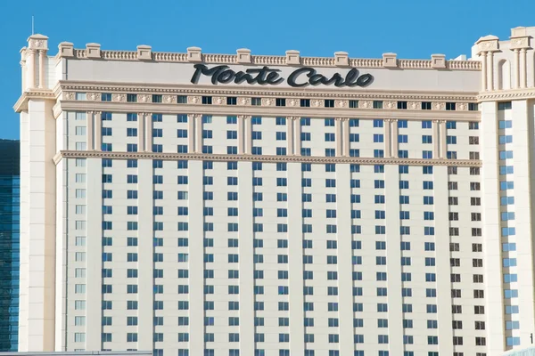 Monte carlo hotel auf dem Las-Vegas-streifen in nevada — Stockfoto