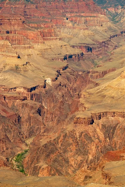 Południowej krawędzi wielki kanion w Arizonie — Zdjęcie stockowe