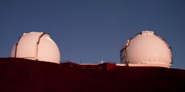 İkizler teleskop üzerinde büyük mauna kea Gözlemevi hawaii Adası bir