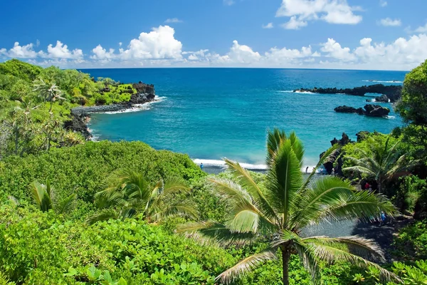 Paraíso do Havaí na ilha Maui Fotografia De Stock