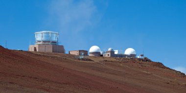 haleakala Milli park maui adasında Haleakala Gözlemevi