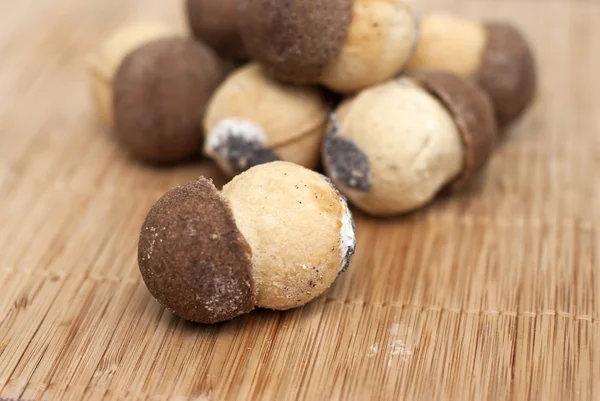 Торты в виде грибов — стоковое фото