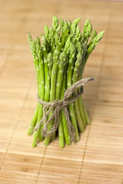 Young bunch green asparagus — Stock Photo, Image