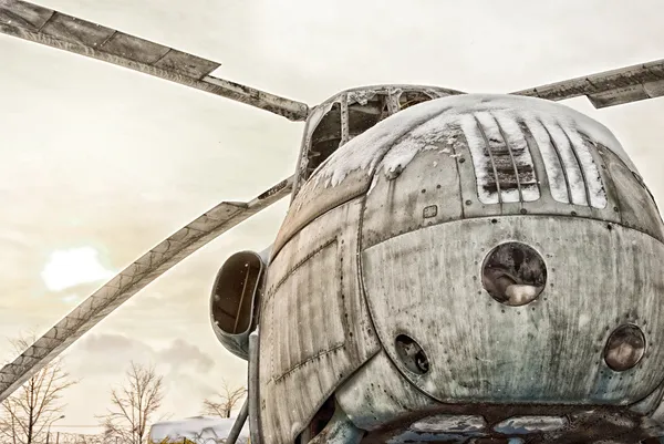 eski Sovyet askeri helikopterler