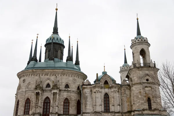 Templom az Isten anyja Bykovo Moscow region Vladimir ikonra. Oroszország — Stock Fotó