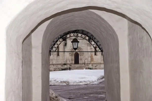 Ingången till klostret andronikov i Moskva — Stockfoto