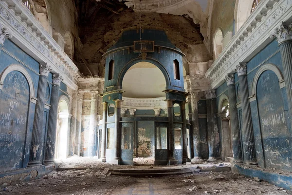 Iglesia Kazan Theotokos abandonada en Yaropolec, Rusia Imagen De Stock