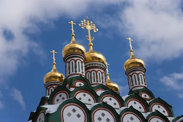 De kerk van Sint Nicolaas in Moskou — Stockfoto