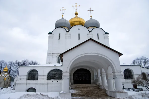Новодевичий монастырь в Москве, Россия Лицензионные Стоковые Изображения