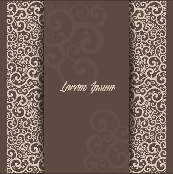 Винтажный фон с рисунком
