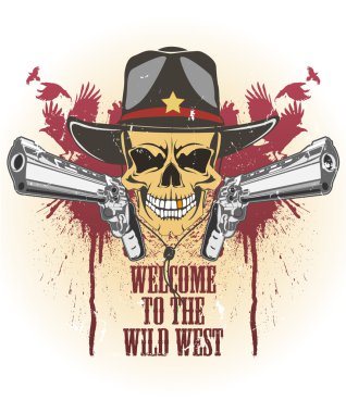 bir kafatası yaratıcı resim