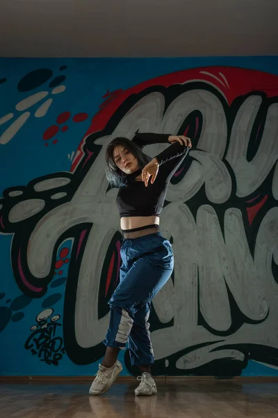 Jonge Mooie Hiphop Danser Dance Concept — Stockfoto