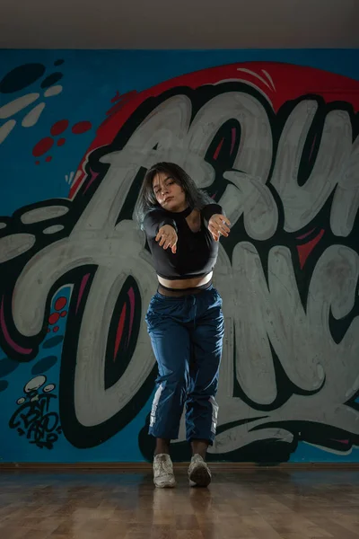 Jonge Mooie Hiphop Danser Dance Concept — Stockfoto
