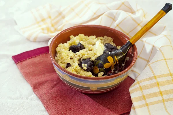 darı püresi ile kuru erik