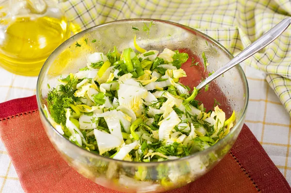 Fräsch sallad Stockfoto