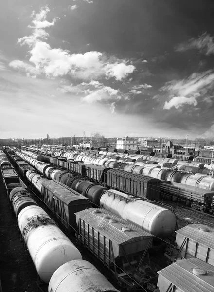 Railway station — Stock Photo, Image