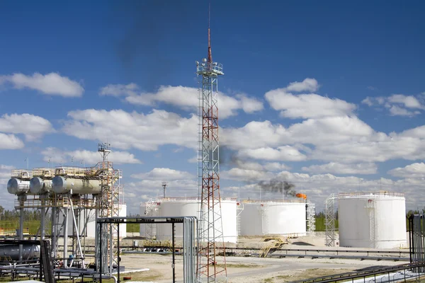 Planta de refinería — Foto de Stock