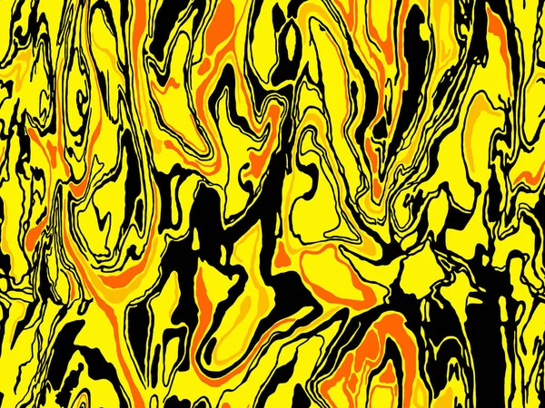 Abstrakcyjny Rysunek Żółtych Plamek Tła Tekstury Płynne Tło — Zdjęcie stockowe