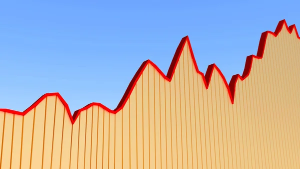 Diagrama gráfico — Foto de Stock