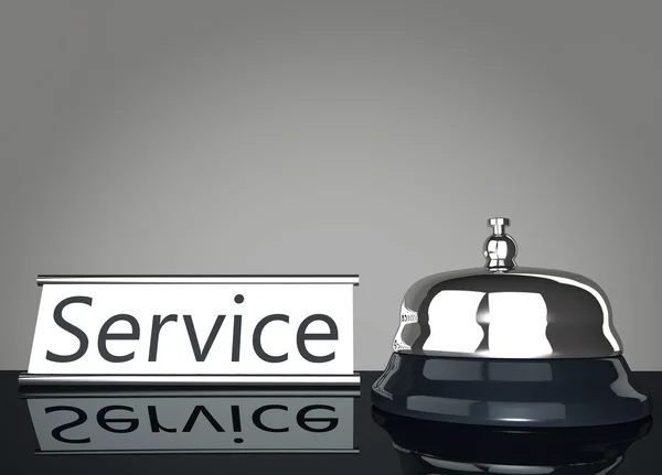 Service Bell with Service Sign