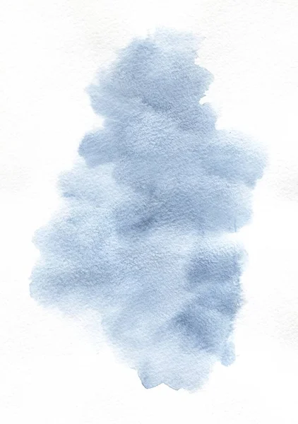 Szürke színű grunge akvarell kézzel rajzolt felhő háttér, elvont tapéta, kártya. Grafikus piszkos száraz papír textúra illsutráció, művészet design, nyomtatás, fedél. — Stock Fotó