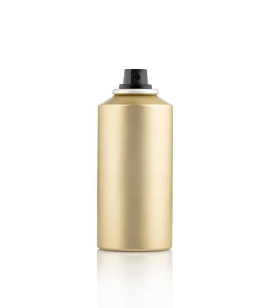 Deodorante Spray Vaso Mockup Isolato Fondo Bianco — Foto Stock
