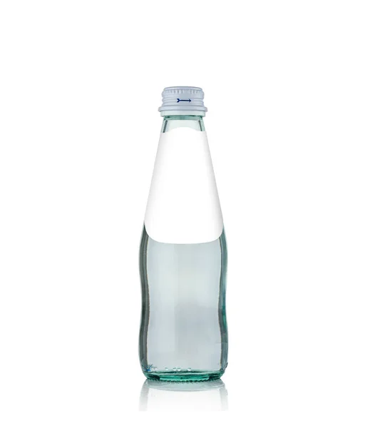 Bottle Drinking Clean Water Isolated White Background — Fotografia de Stock