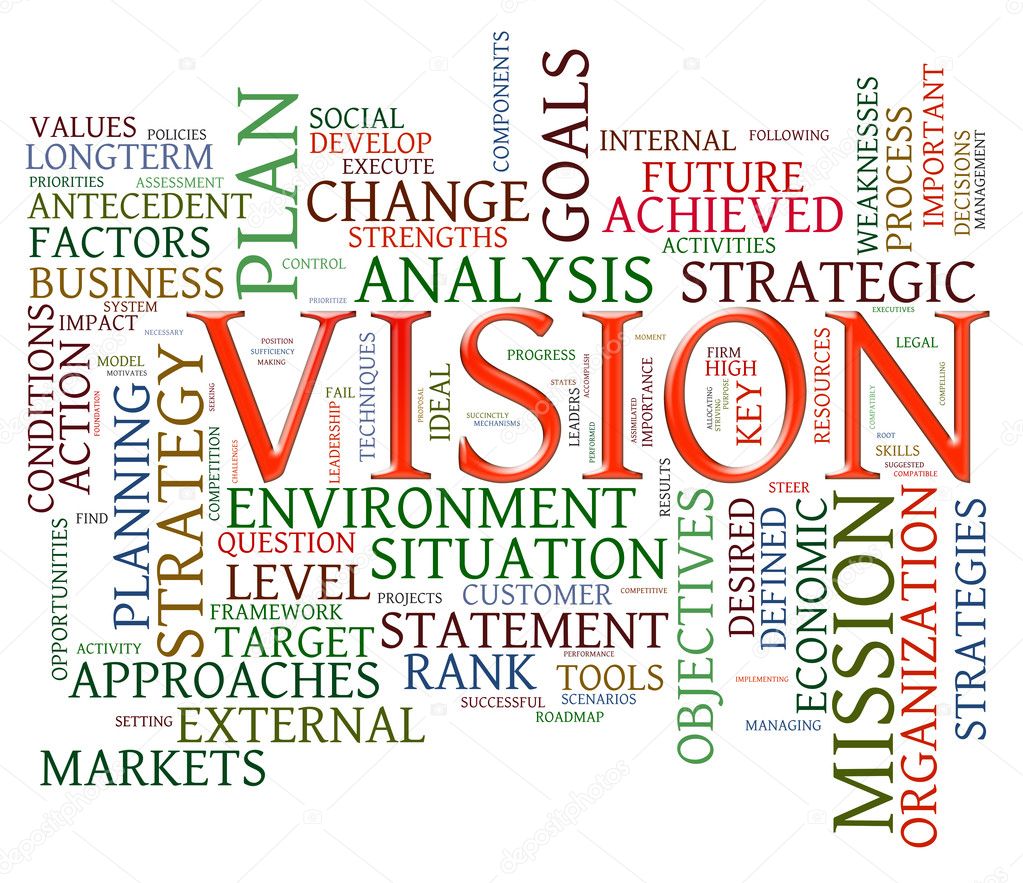 Vision word tags ⬇ Stock Photo, Image by © nasirkhan 16210973
