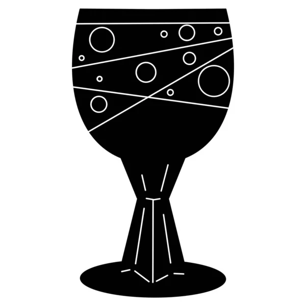 Uma Xícara Estilo Grego Antigo Para Bebidas Ilustração Digital — Fotografia de Stock
