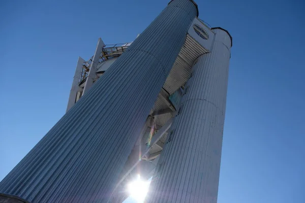 Almaty Kazachstán 2020 Astronomická Observatoř Tien Shan Budova Prostor Solárních — Stock fotografie