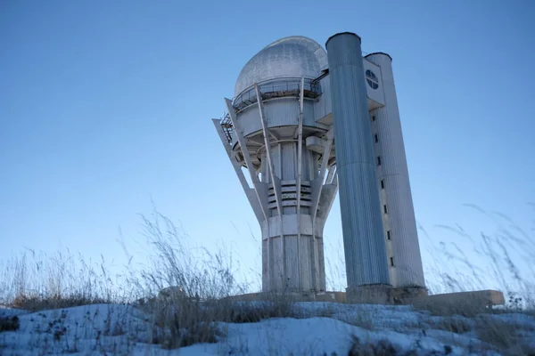 Almaty Kazakhstan 2020 Observatoire Astronomique Tien Shan Construction Des Stations — Photo