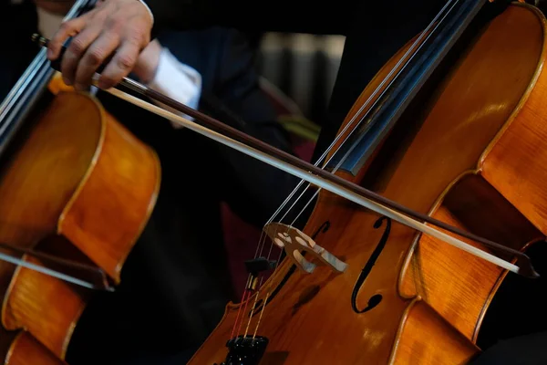 Almaty Kazachstan 2020 Concert Van Het Symfonieorkest Het Uitvoeren Van — Stockfoto