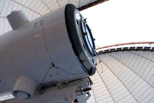 Almaty Cazaquistão 2020 Grande Telescópio Para Monitorar Estado Dos Objetos — Fotografia de Stock