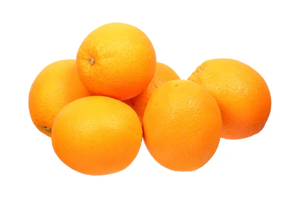 オレンジ色の果実のヒープ — ストック写真