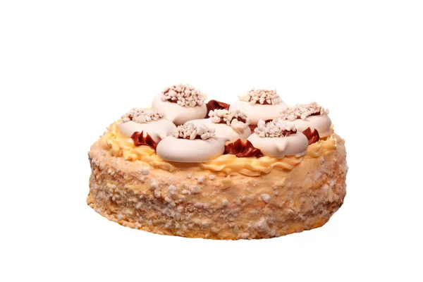 Tort bezowy — Zdjęcie stockowe