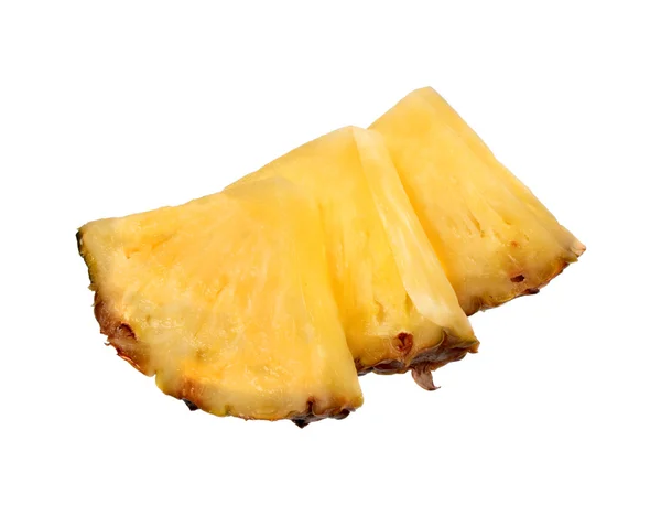 Свіжі стиглі скибочки ананаса — стокове фото