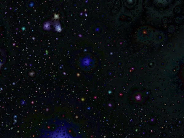 Space stars seasonal background